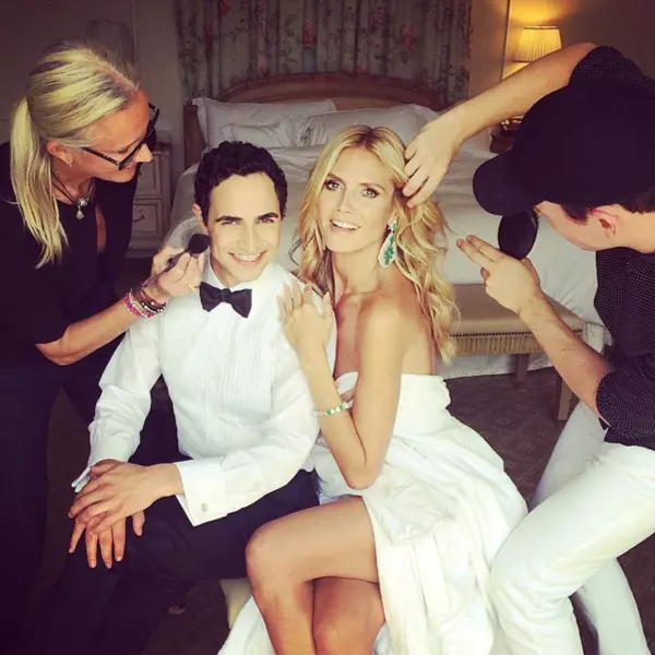 Heidi Klum si Zac Posen