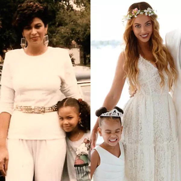 Beyonce, mama si fetita ei