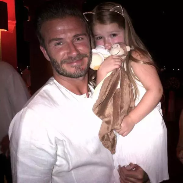 David Beckham si Harper