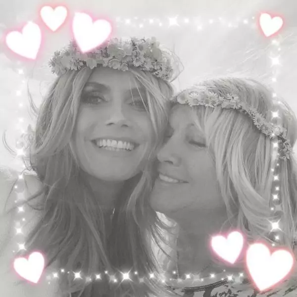 Heidi Klum si mama ei