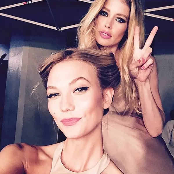 Karlie Kloss si Doutzen Kroes