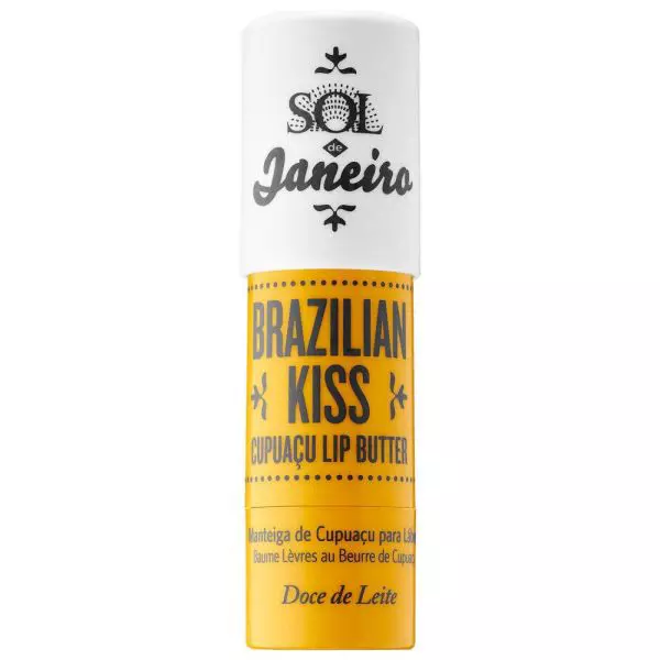 Balsam hidratant de buze, Sol de Janeiro, Brazilian Kiss Cupuacu Lip Butter, 75 lei, disponibil Sephora
