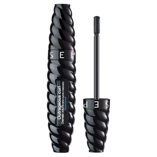 Mascara waterproof pentru volum și curbare, Sephora, Outrageous Curl Waterproof, 80 lei