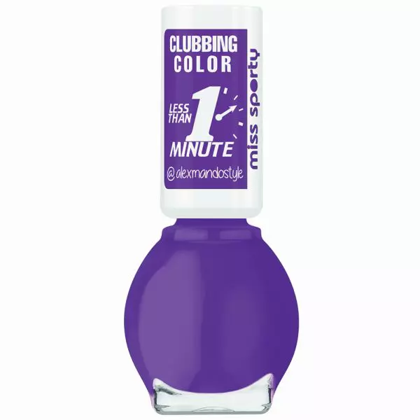 Lac de unghii, Miss Sporty,Clubbing Color, 6,90 lei