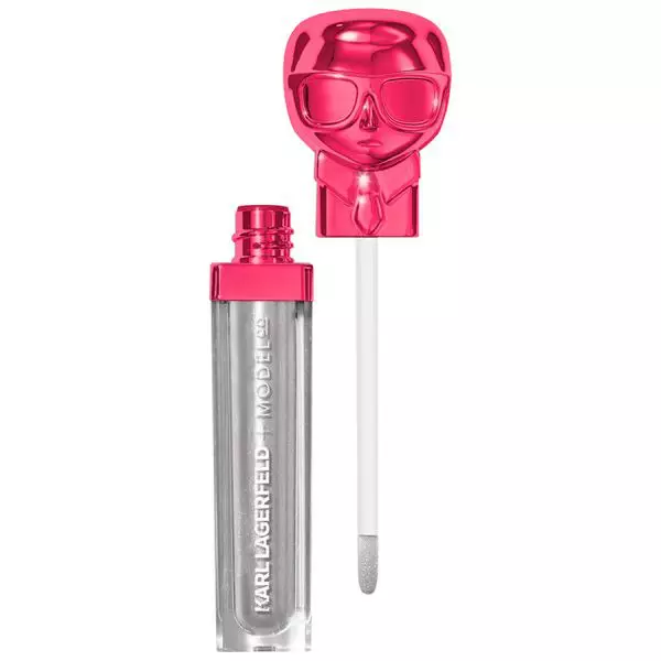 Gloss top coat, KARL LAGERFELD + ModelCo, Lip Lights Special Effects Top Coat Lip Gloss, 95 lei, disponibil Douglas