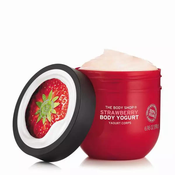 Iaurt de corp, The Body Shop, Strawberry Body Yogurt, 57 lei