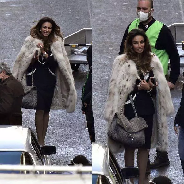 Madalina-Ghenea-la-filmarile-House-of-Gucci