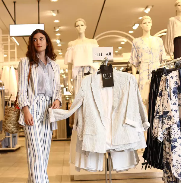 ELLE x H&M styling session