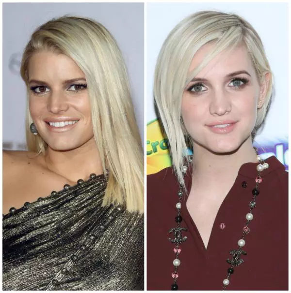 Jessica si Ashley Simpson