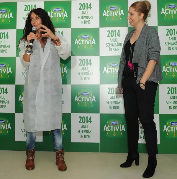 Mihaela Radulescu si Anca Stroe (Danone)