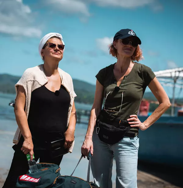 Maria Buză și Lia Bugnar