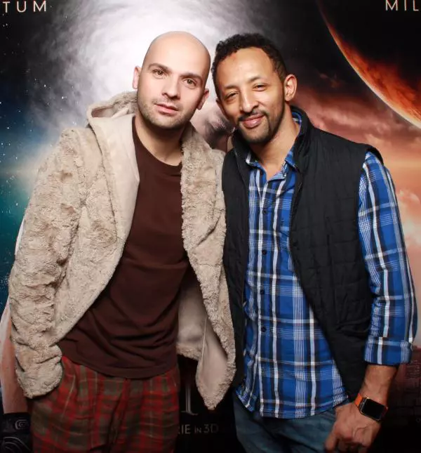 Andrei si Kamara Alb Negru