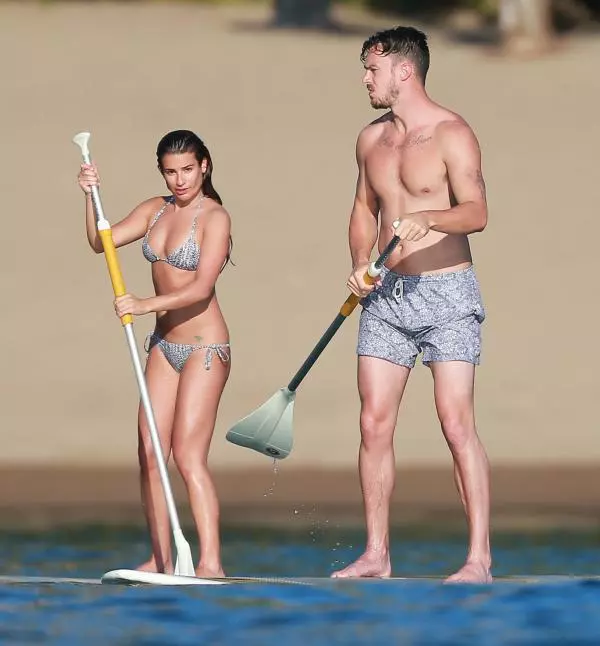 Lea Michele si Matthew Paetz in Cabo San Lucas, Mexic