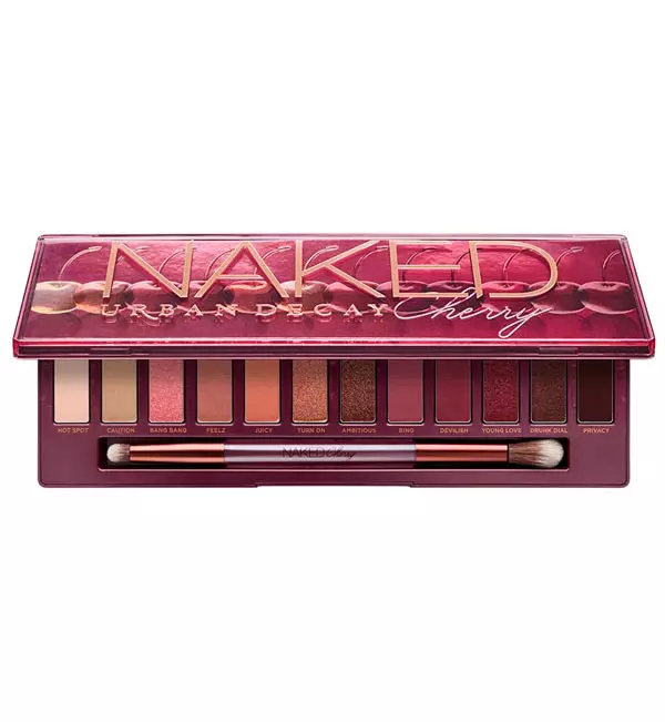 Paletă farduri de pleoape Naked Cherry Eyeshadow Palette, Urban Decay, 165 lei, exclusiv în magazinele Sephora