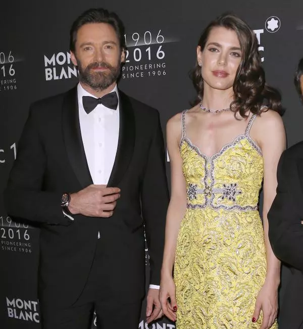 Hugh Jackman si Charlotte Casiraghi