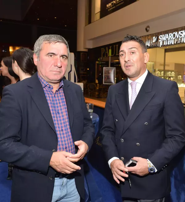 Gheorghe Hagi si Ilie Dumitrescu