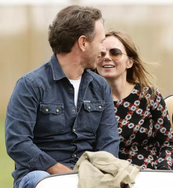 Gerri Halliwell si Christian Horner