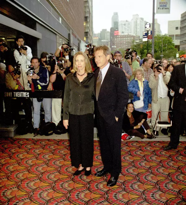 Harrison Ford and Melissa Mathinson