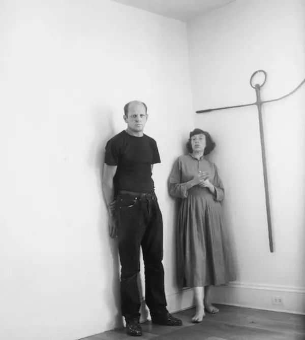 Jackson Pollack și Lee Krasner