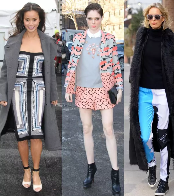 Jamie Chung, Coco Rocha si Karolina Kurkova