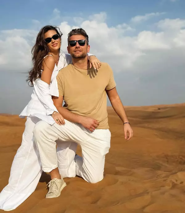 1. Ana Bodea și Valentin Butnaru în Dubai