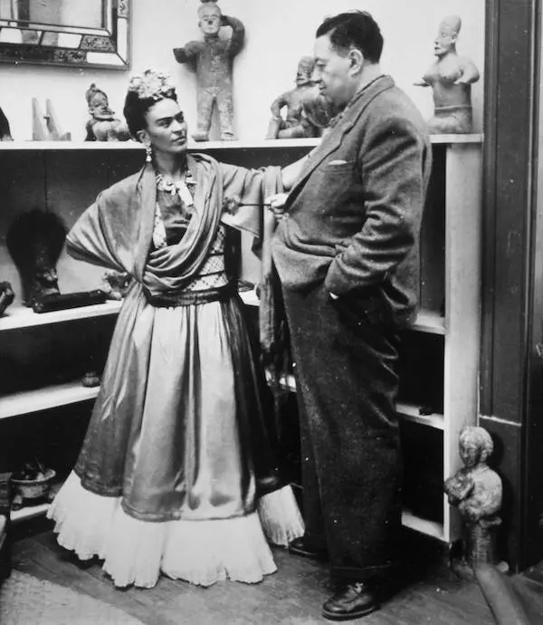 Frida Kahlo şi Diego Rivera