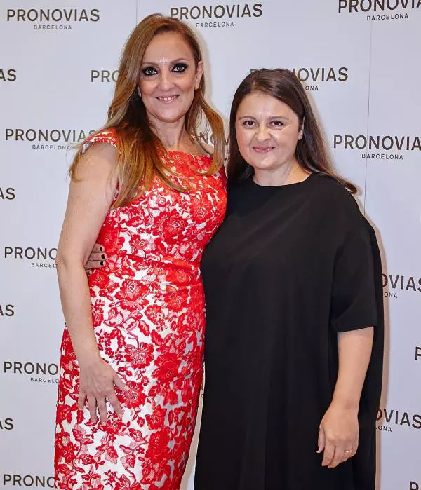 Meni Tryfonidou (Pronovias) si Luana Danet ( (Viva!)