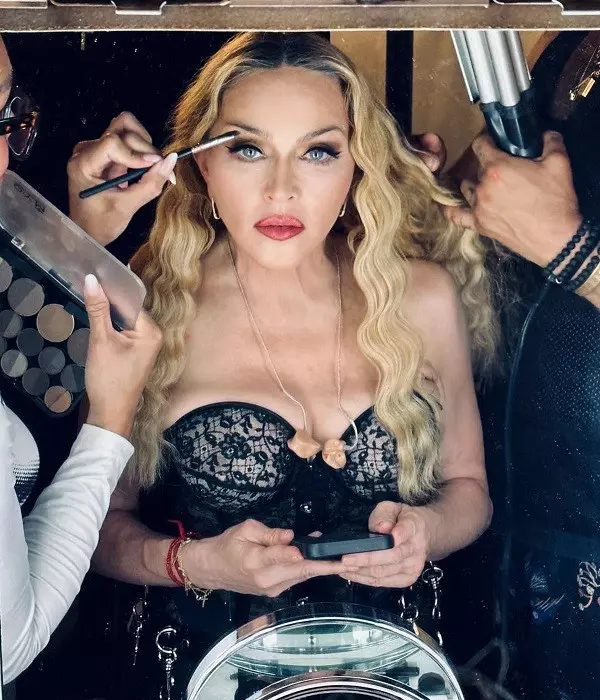Madonna on social media