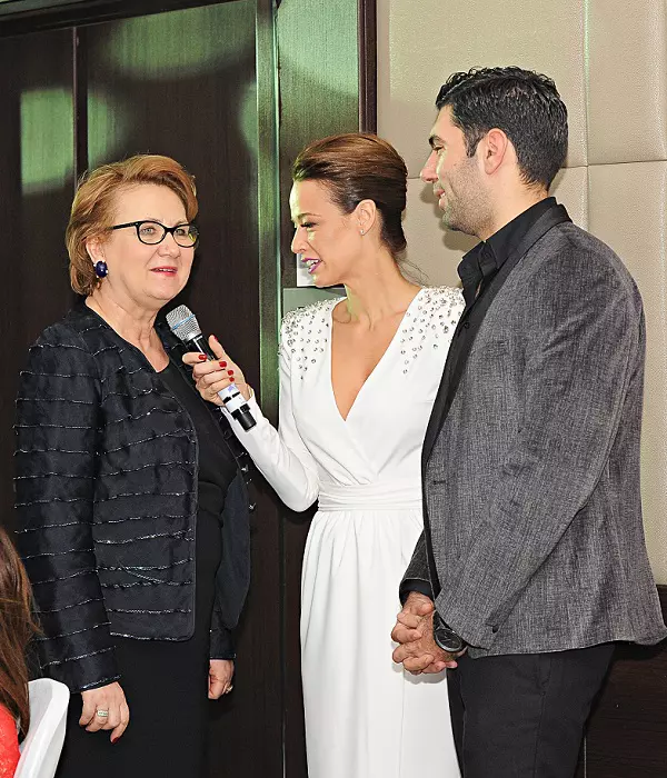 Georgiana Pogonaru, Andreea Raicu si Hamid Nicola Katrib