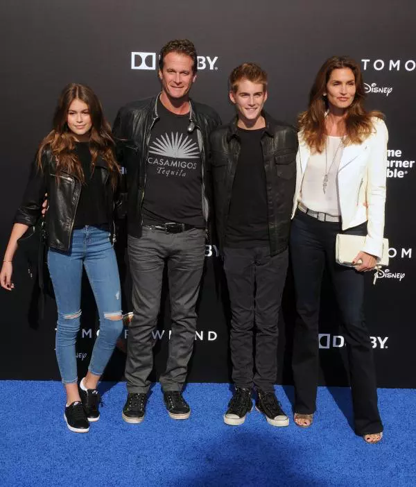 Cindy Crawford, Rande Gerber si copiii lor