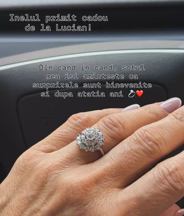 Andreea Bănică inel