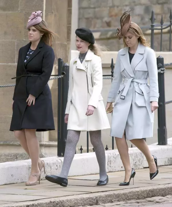 Printesele Beatrice, Eugenie si Lady Louise Windsor