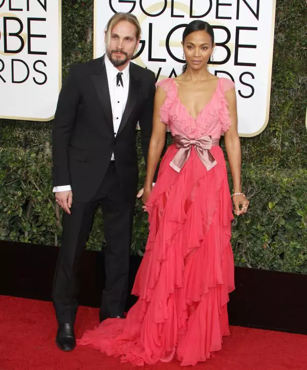 Zoe Saldana si Marco Perego