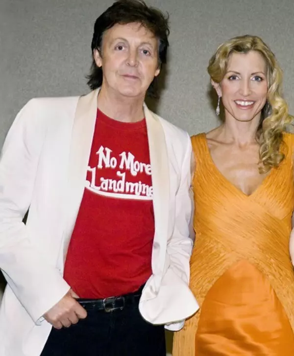 Paul McCartney și Heather Mills