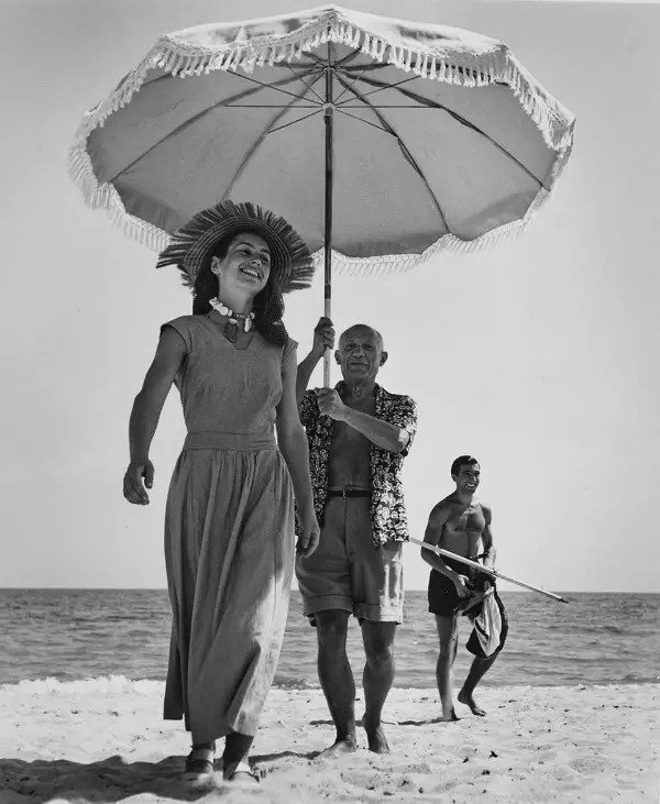 Pablo Picasso și Françoise Gilot
