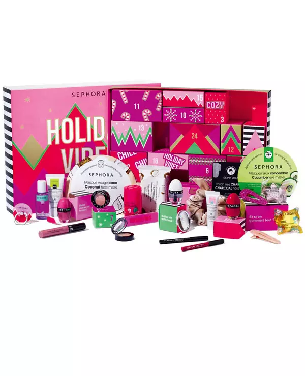Calendarul advent Holiday Vibes, Sephora Collection