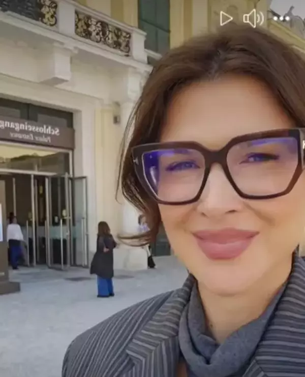 Monica Bîrlădeanu în Viena