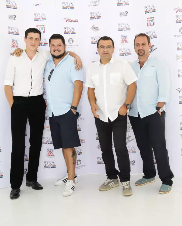 Costi Dita, Mihai Bobonete, Mihai Margineanu si Adrian Vancica