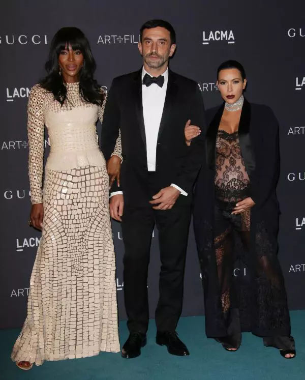 Naomi Campbell, Ricardo Tisci si Kim Kardashian