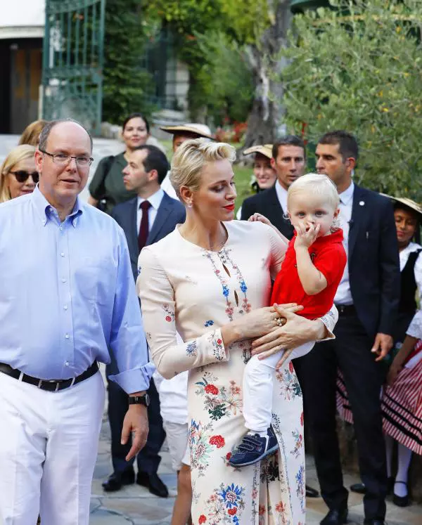 Printul Albert, Printesa Charlene si Printul Jacques