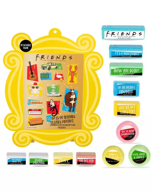 Calendar advent Friends 12 Days of Christmas, Mad Beauty, 99,99 lei (disponibil pe pinkpanda.ro)