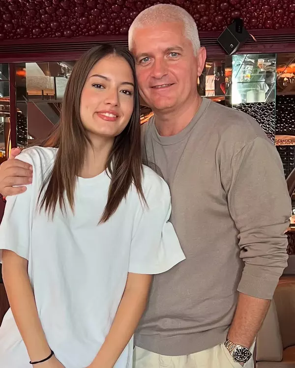 Virgil Ianțu și fiica lui, Jasmina