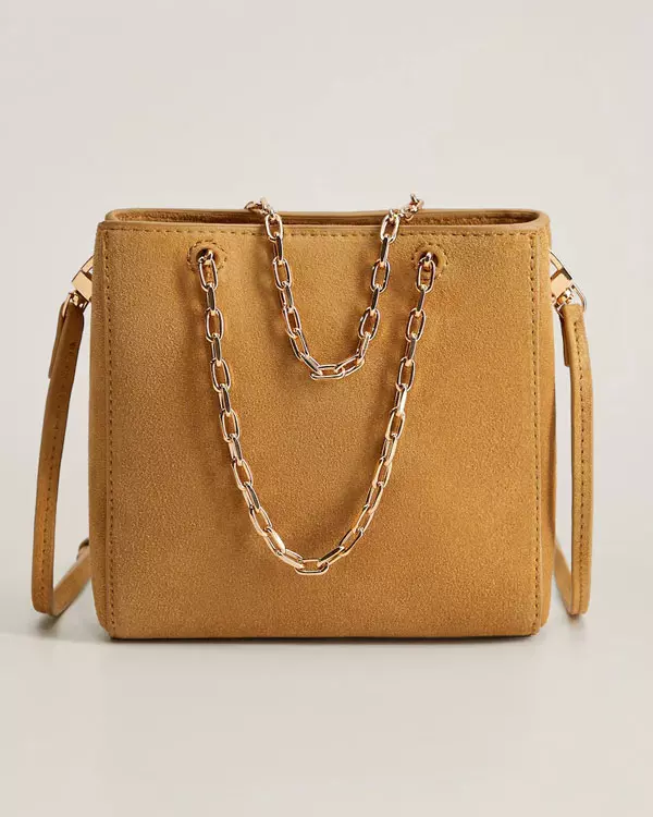 Geantă din piele, Mango, 159,90 lei