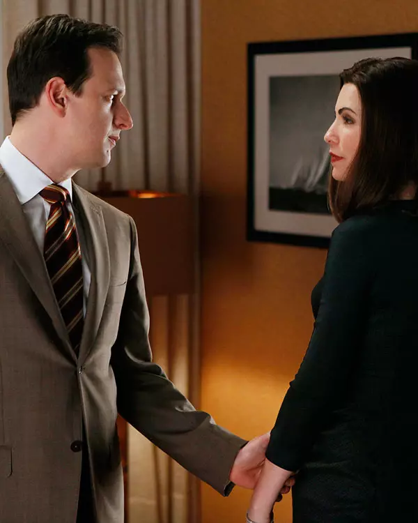 Will și Alicia în The Good Wife