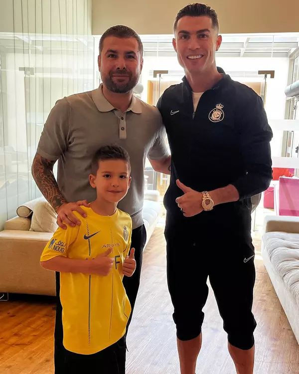Adrian Mutu, fiul lui și Cristiano Ronaldo