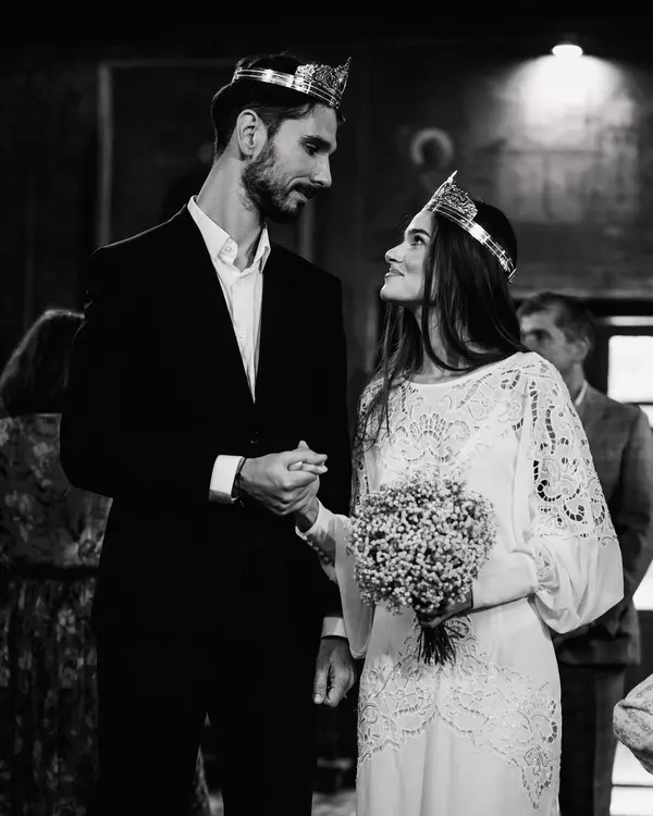 Theo Rose și Anghel Damian la nuntă