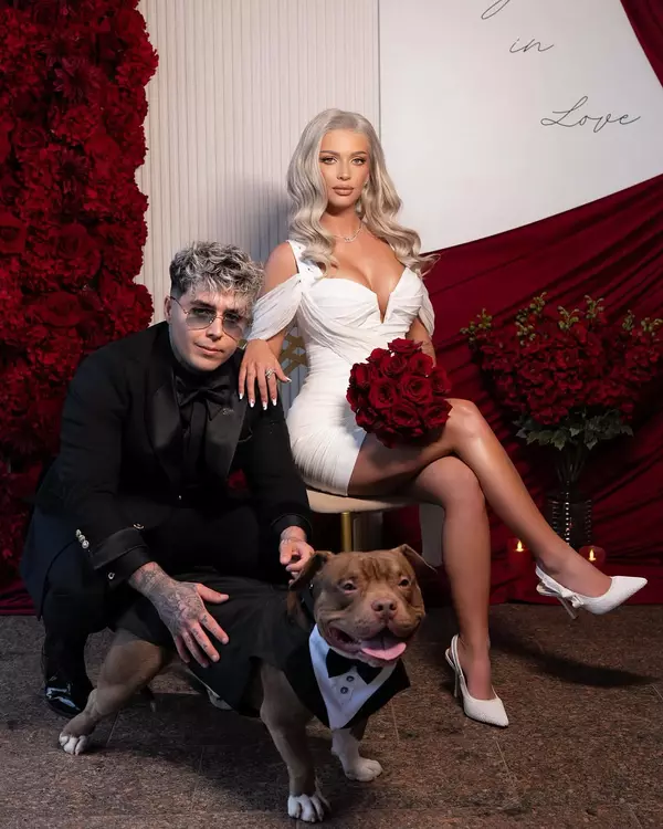 1. Lino Golden s-a căsătorit civil cu partenera lui, Diana