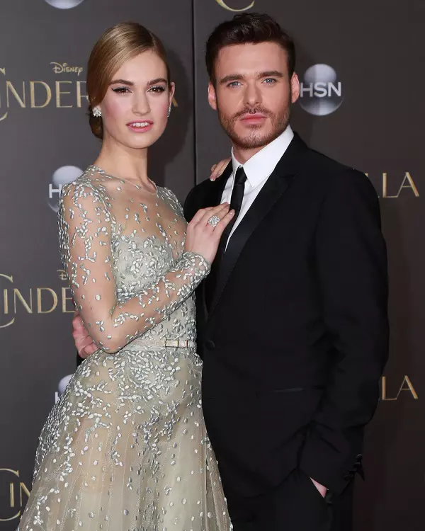 Lily James si Richard Madeen