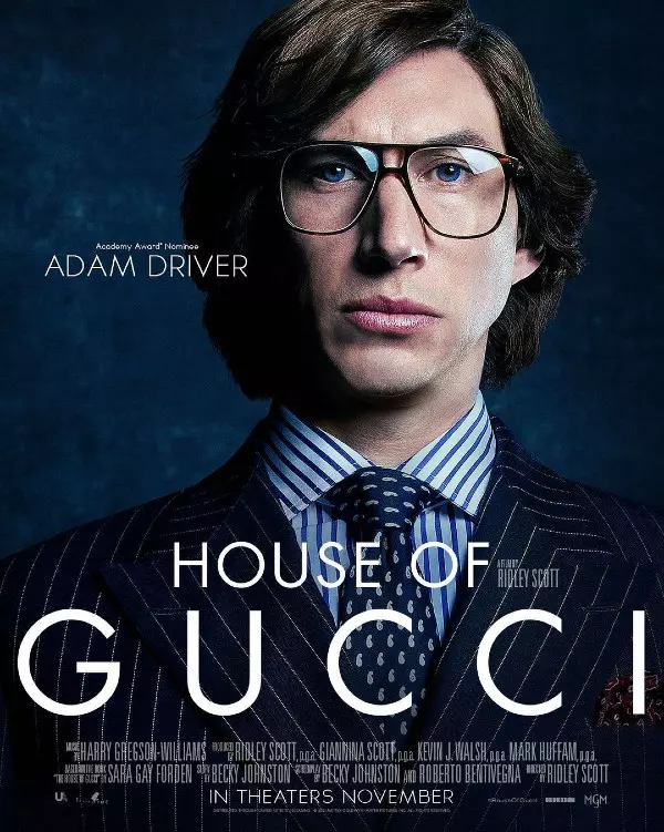 2. House of Gucci Adam Driver