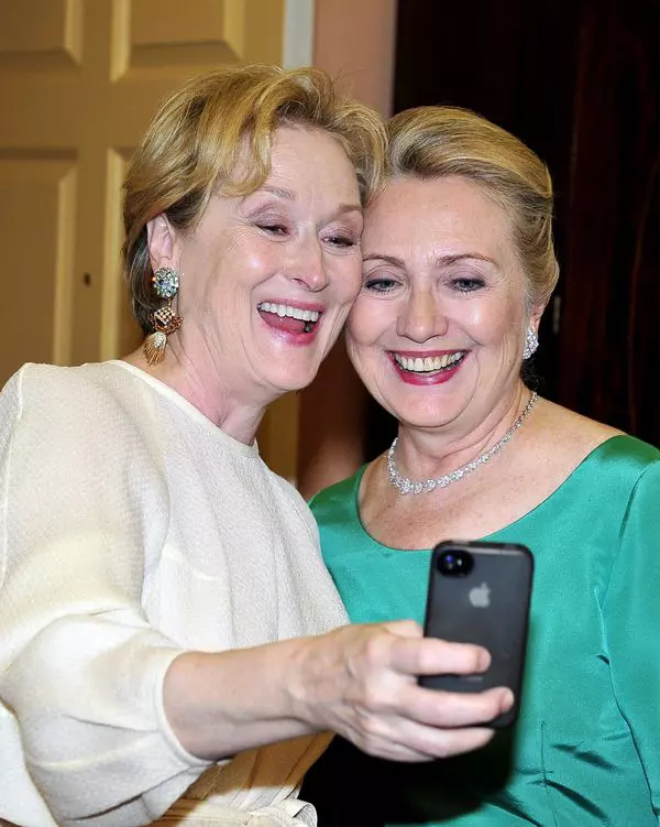 Meryl Streep si  Hillary Rodham Clinton 